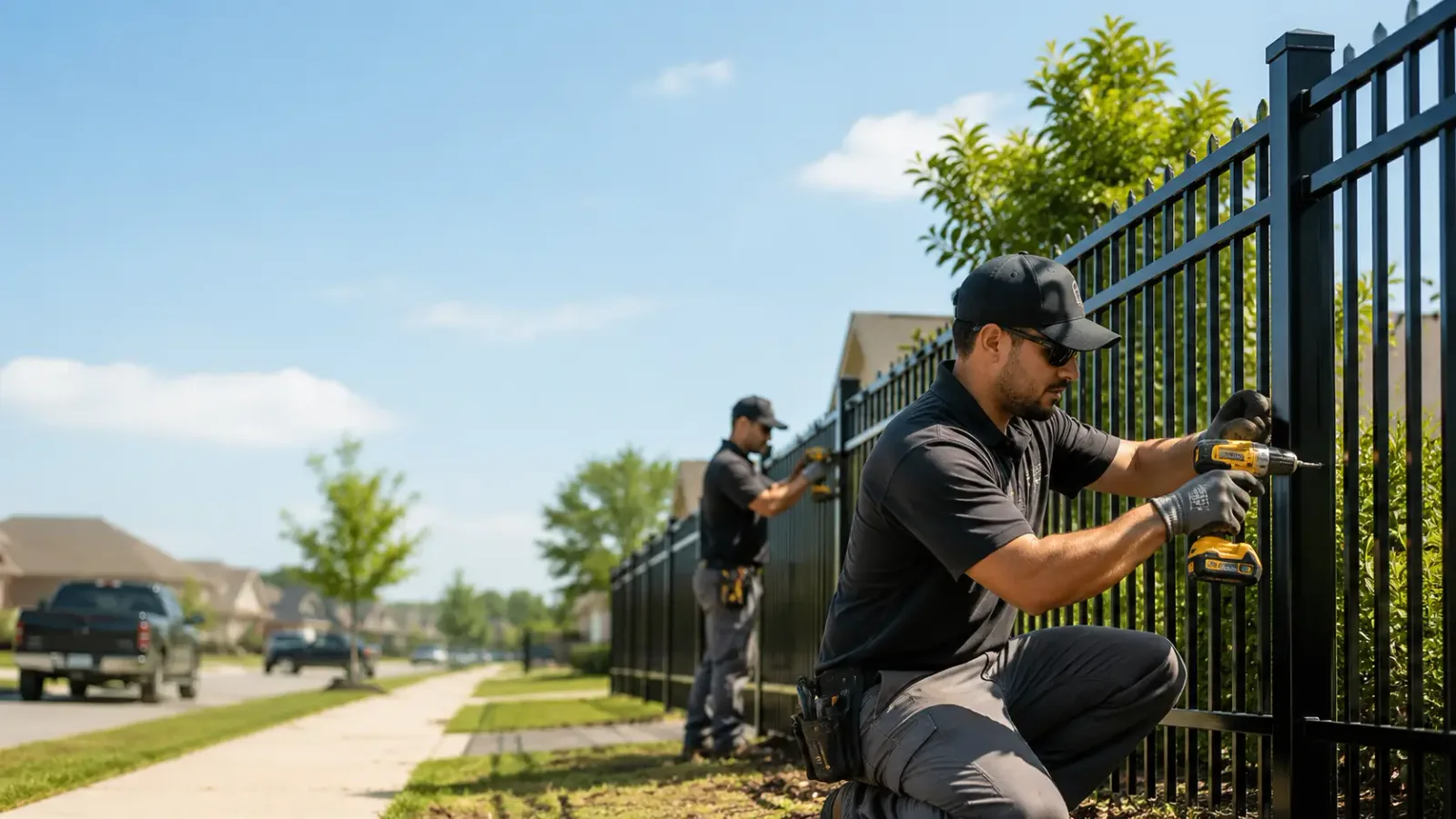Metal Fence Installation in Tripoli, IA
